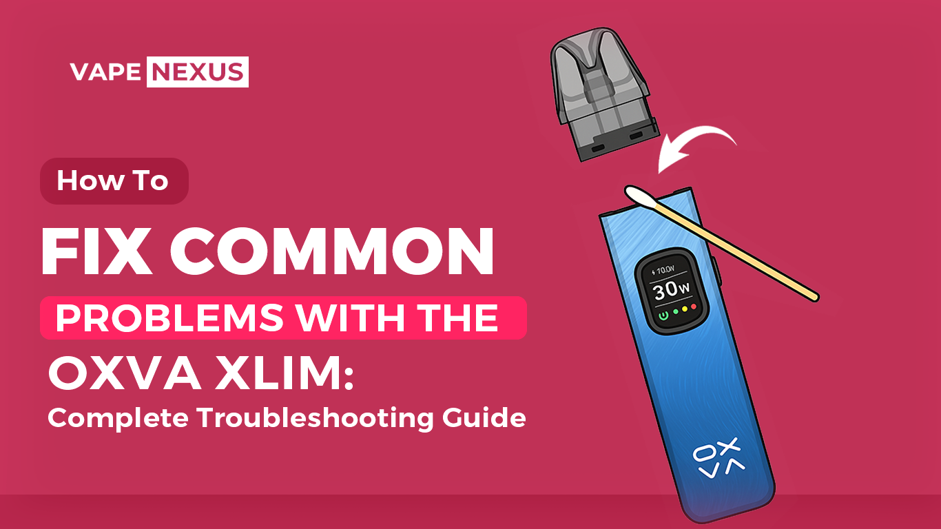 why is my oxva vape not turning on